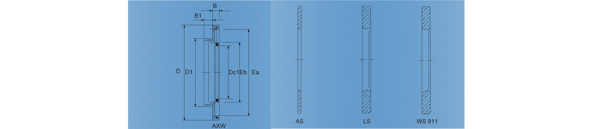 AXW30推力滾針和保持架組件產(chǎn)品技術(shù)圖紙